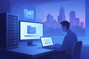 Ransomware-recovery-process-restoring-servers-and-data-for-a-Charlotte-business
