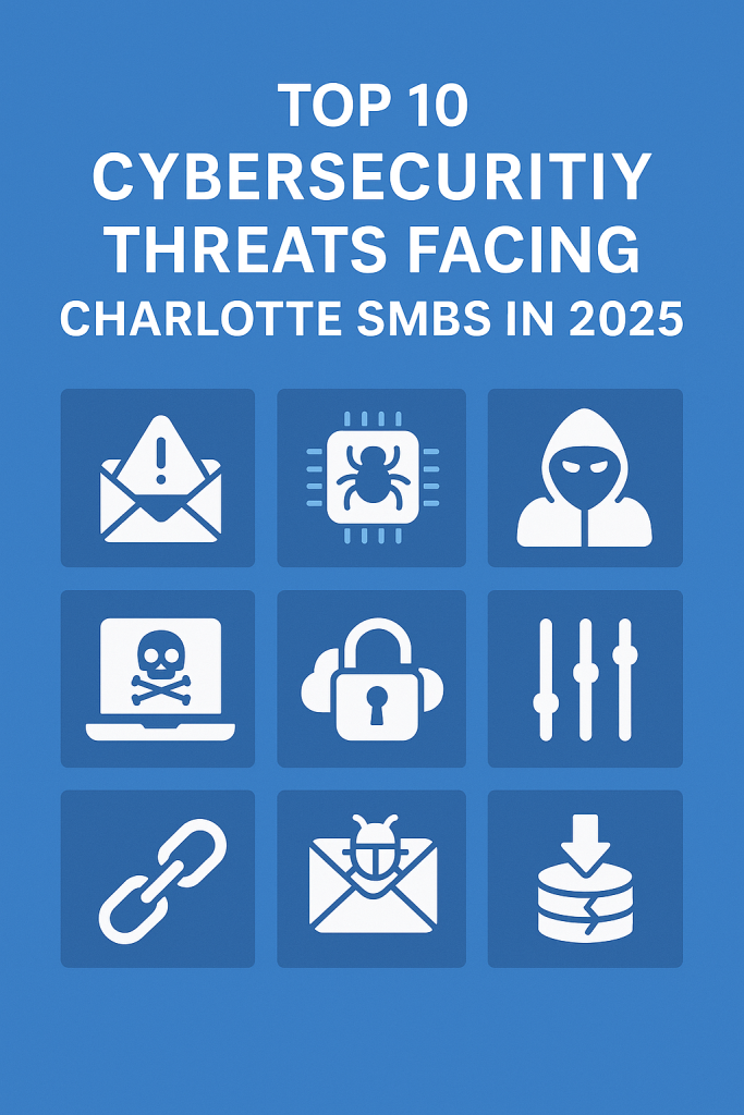 Top 10 Cybersecurity Threats Facing Charlotte SMBs in 2025